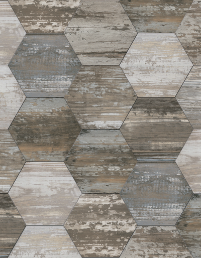 Prestige Hex10 8.66" x 9.84" Porcelain Tile