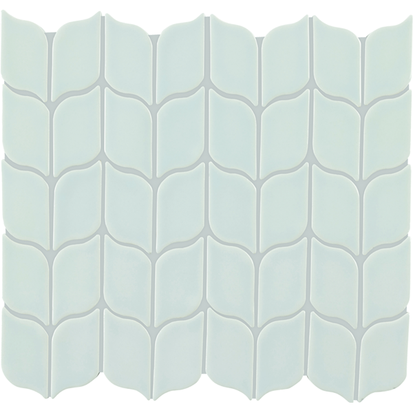 Crossville Handwritten Leaf 12" x 12" Ceramic Mosaic