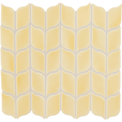 Crossville Handwritten Leaf 12" x 12" Ceramic Mosaic