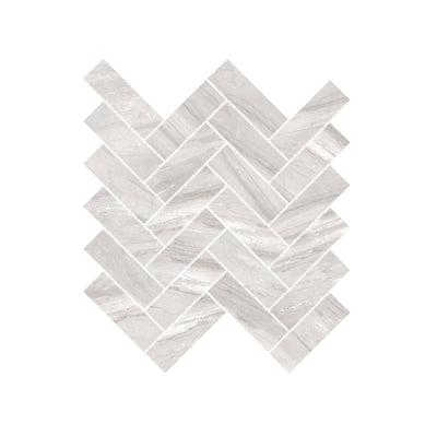 Milestone Epic Herringbone 12" x 15" Porcelain Mosaic