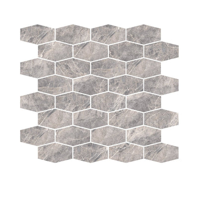 Milestone Epic Hexagon 11" x 12" Porcelain Mosaic