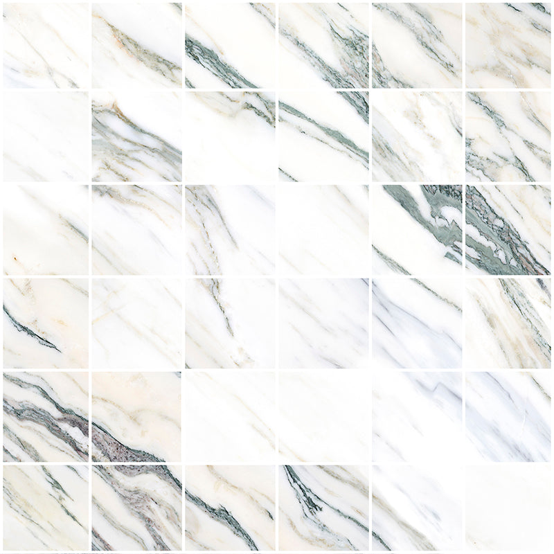 MIR Mosaic Imperial 11.81" x 11.81" Porcelain Mosaic