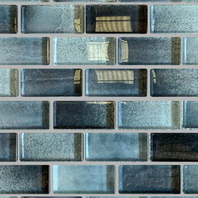 QDI Surfaces Islands 1 x 2 12" x 12" Glass Mosaic