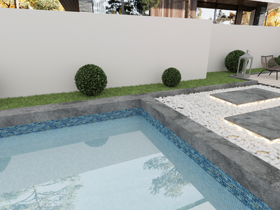 QDI Surfaces Islands 1 x 2 12" x 12" Glass Mosaic