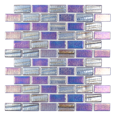 QDI Surfaces Illusions 1 x 2 12" x 12" Glass Mosaic