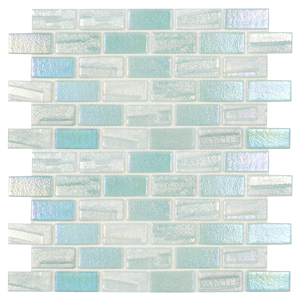 QDI Surfaces Illusions 1 x 2 12" x 12" Glass Mosaic