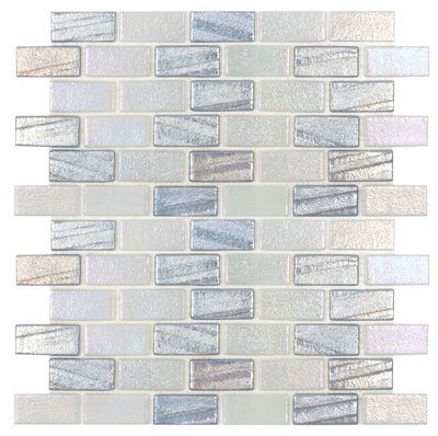 QDI Surfaces Illusions 1 x 2 12" x 12" Glass Mosaic
