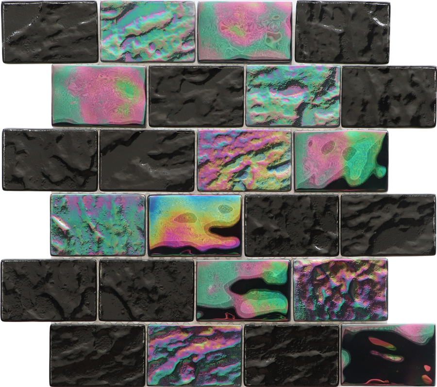QDI Surfaces Inspire 2 x 3 12" x 12" Glass Mosaic
