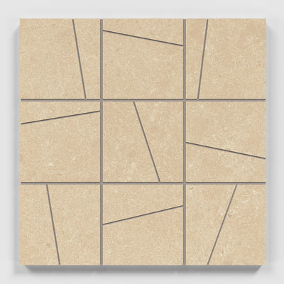 Crossville Argent 2.0 4 x 4 Random 12" x 12" Porcelain Mosaic