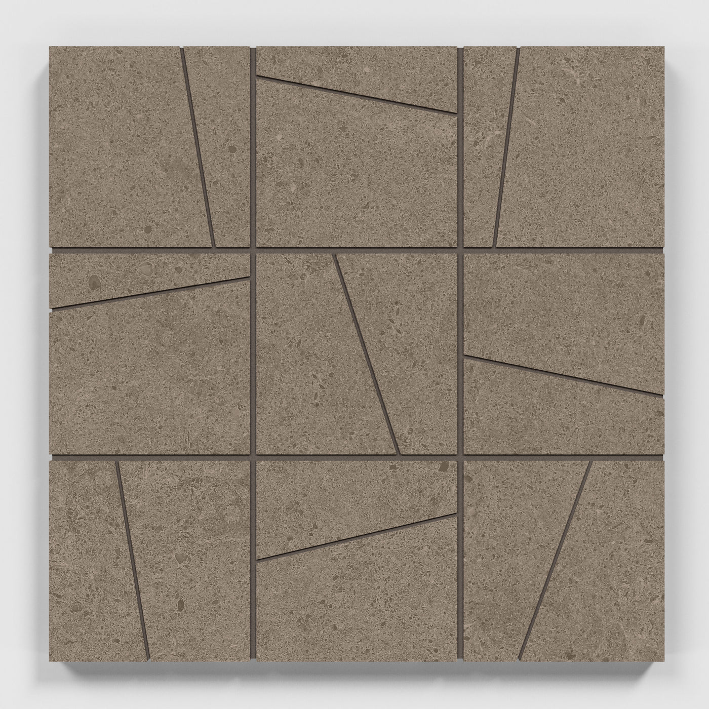 Crossville Argent 2.0 4 x 4 Random 12" x 12" Porcelain Mosaic