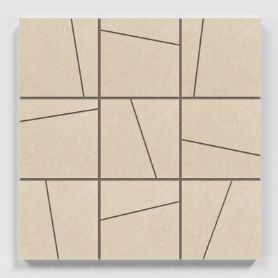 Crossville Argent 2.0 4 x 4 Random 12" x 12" Porcelain Mosaic