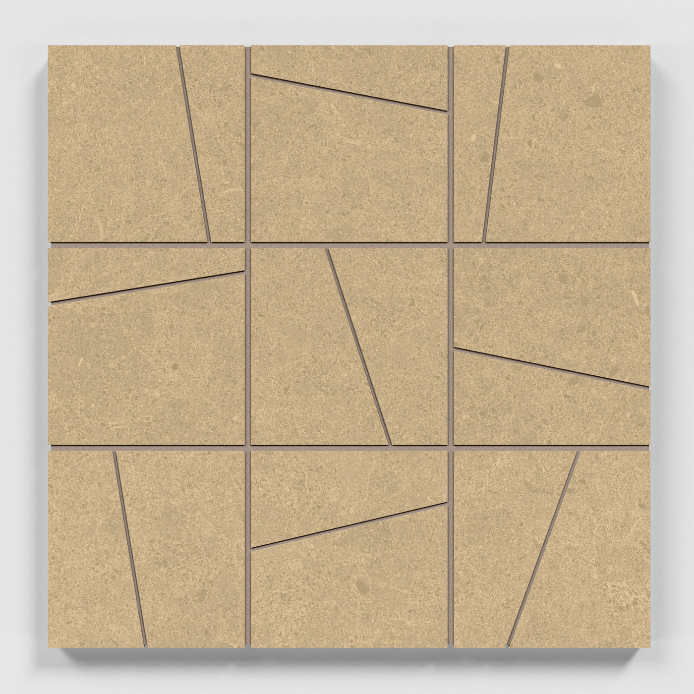 Crossville Argent 2.0 4 x 4 Random 12" x 12" Porcelain Mosaic