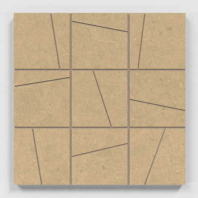 Crossville Argent 2.0 4 x 4 Random 12" x 12" Porcelain Mosaic