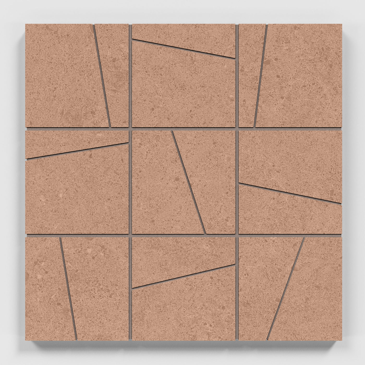 Crossville Argent 2.0 4 x 4 Random 12" x 12" Porcelain Mosaic
