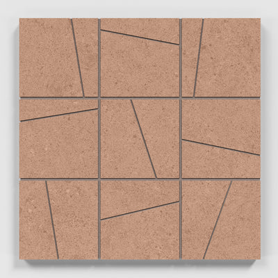 Crossville Argent 2.0 4 x 4 Random 12" x 12" Porcelain Mosaic