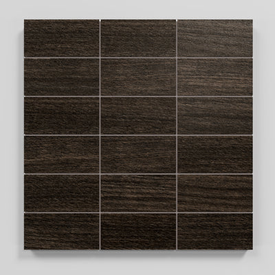 Crossville Rural Retreat 2 x 4 Stacked 12" x 12" Porcelain Mosaic