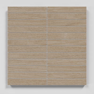 Crossville Rural Retreat 1 x 6 Stacked 11" x 12" Porcelain Mosaic