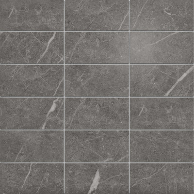 Crossville Sociale 2 x 4 Stacked 12" x 12" Porcelain Mosaic