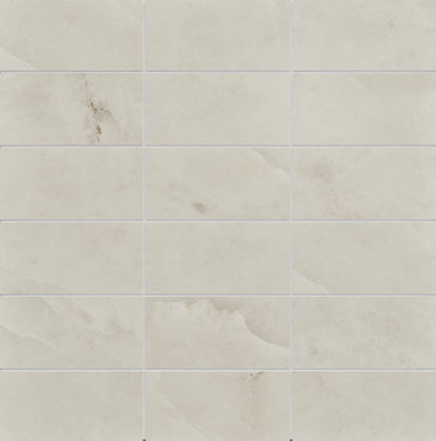 Crossville Sociale 2 x 4 Stacked 12" x 12" Porcelain Mosaic