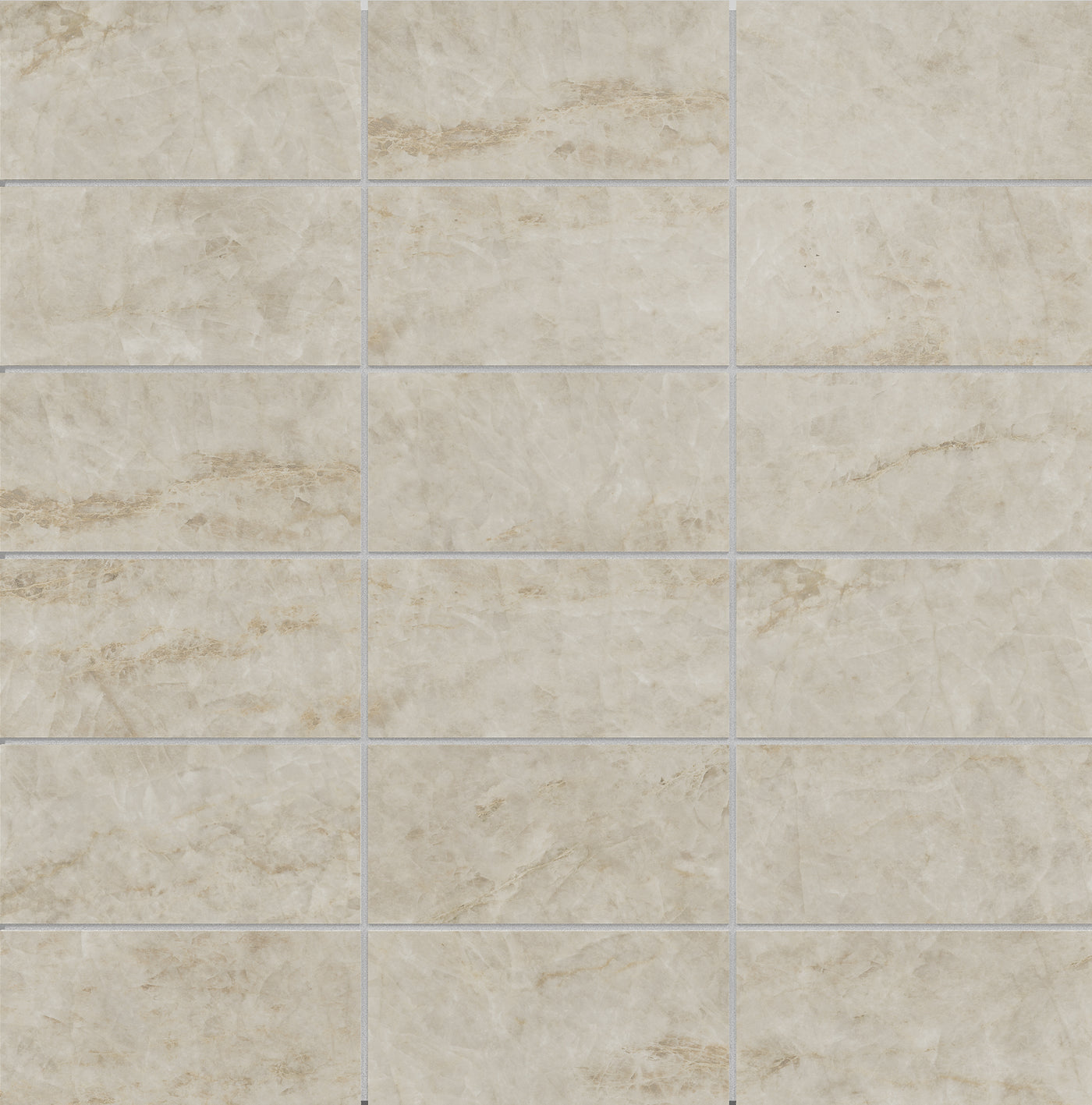 Crossville Sociale 2 x 4 Stacked 12" x 12" Porcelain Mosaic