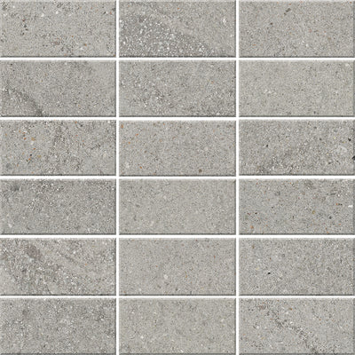 Crossville Trajectory 2 x 4 Stacked 12" x 12" Porcelain Mosaic