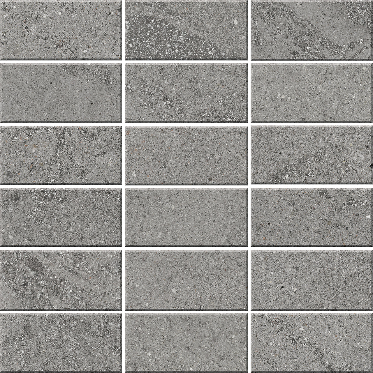 Crossville Trajectory 2 x 4 Stacked 12" x 12" Porcelain Mosaic