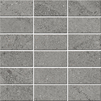 Crossville Trajectory 2 x 4 Stacked 12" x 12" Porcelain Mosaic