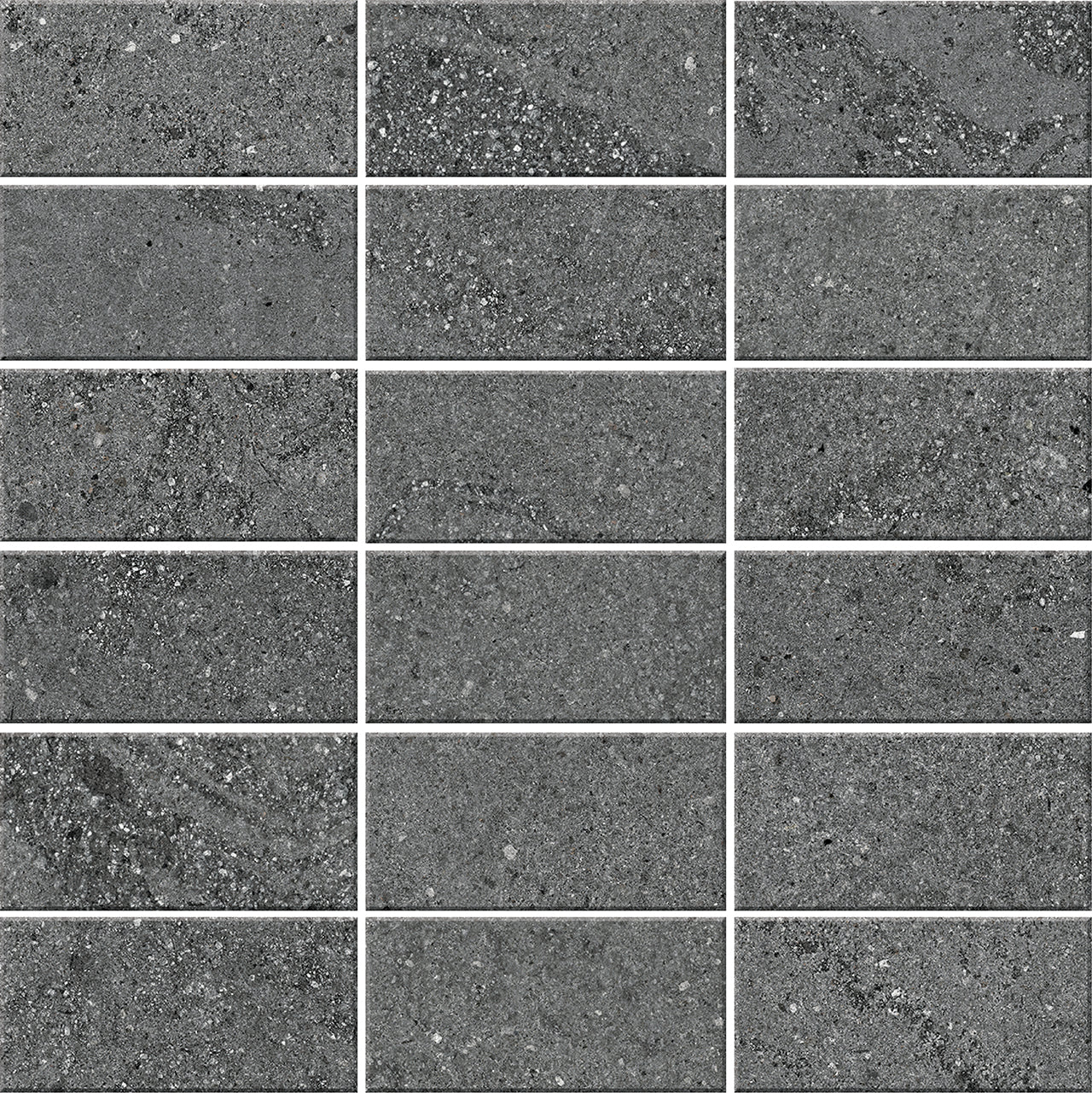 Crossville Trajectory 2 x 4 Stacked 12" x 12" Porcelain Mosaic