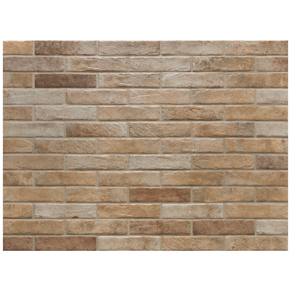 Prestige Brick Revolution 2" x 10" Porcelain Tile