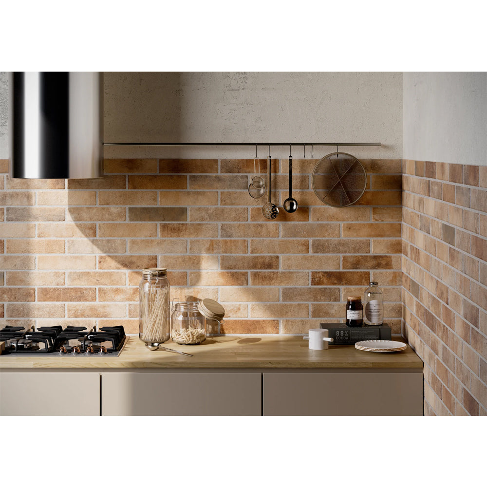 Prestige Brick Revolution 2" x 10" Porcelain Tile