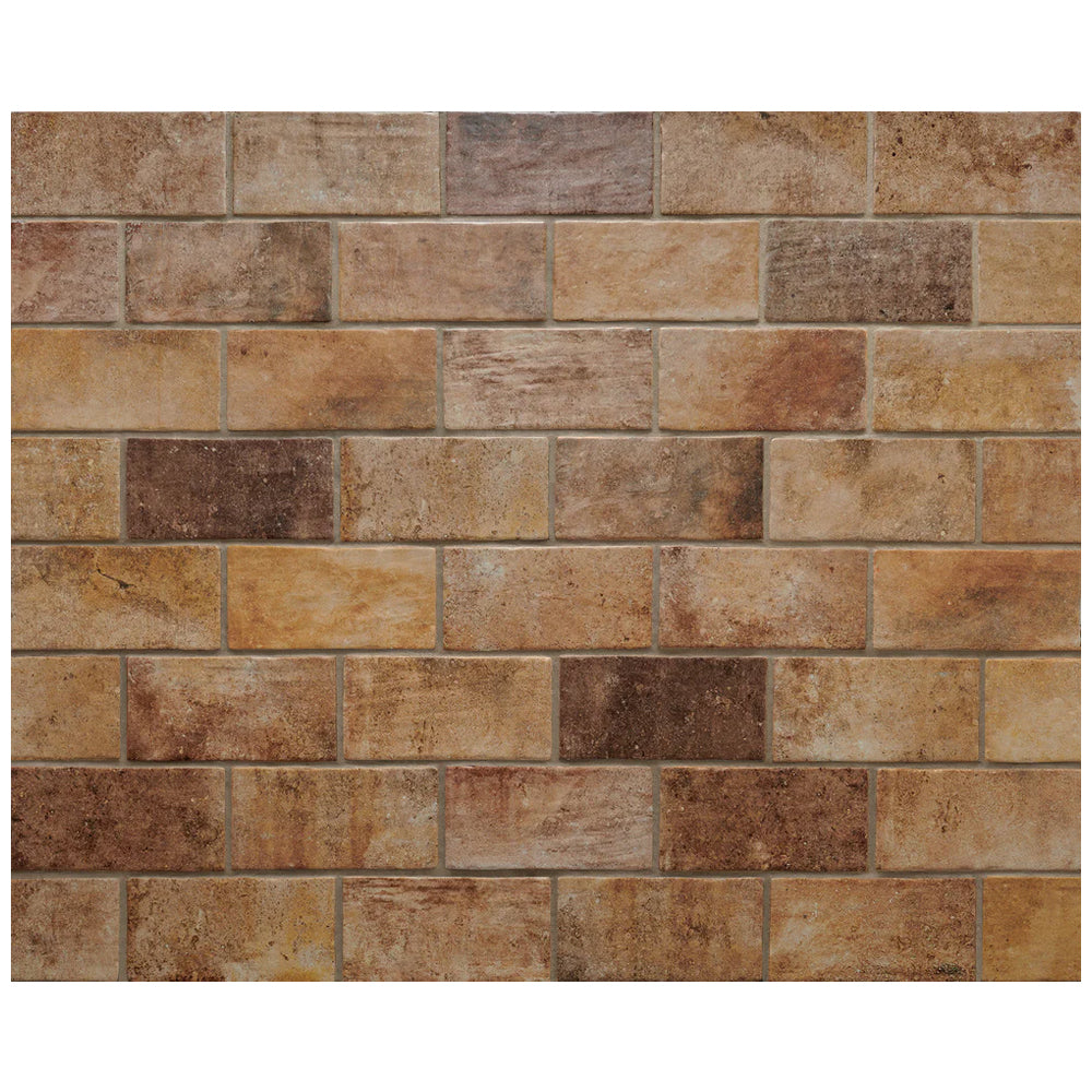 Prestige Brick Revolution 2" x 10" Porcelain Tile