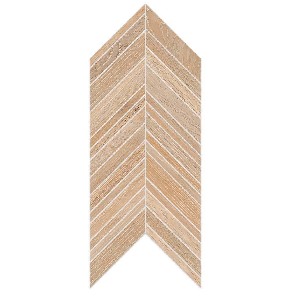 Prestige Cortina Arrow 10" x 20" Porcelain Mosaic