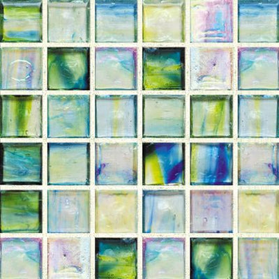 Hirsch Jewelstone 1 x 1 12" x 12" Glass Mosaic