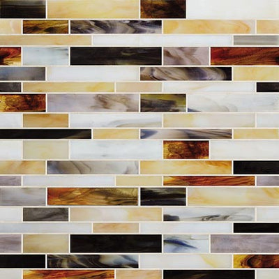 Hirsch Opulence 12.25" x 13" Glass Mosaic