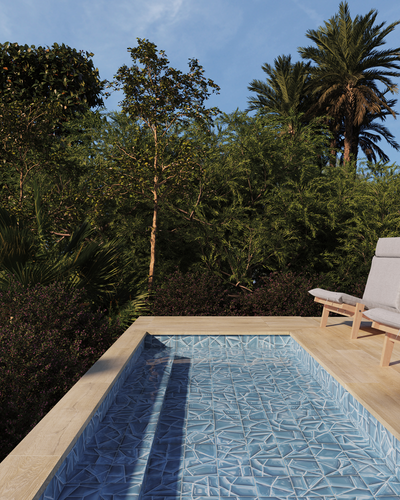 QDI Surfaces Keo 6" x 6" Porcelain Tile