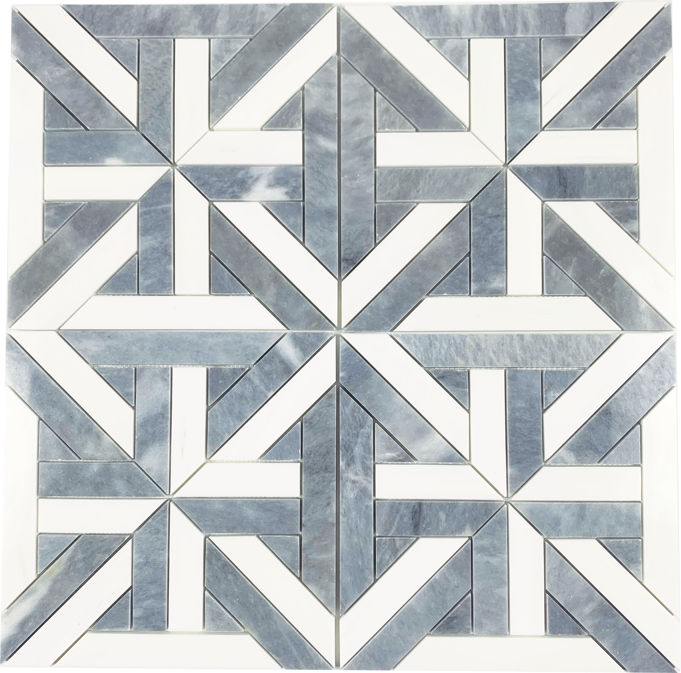 Tesoro Waterjet Karo 12" x 12" Natural Stone Mosaic