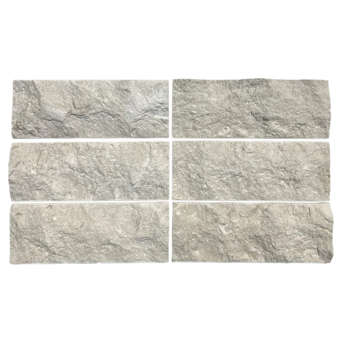 Patara Stone Limestone Splitface 3" x 8" Limestone Tile