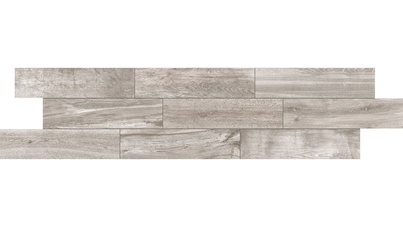 Del Conca USA Lumber 6" x 24" Porcelain Plank