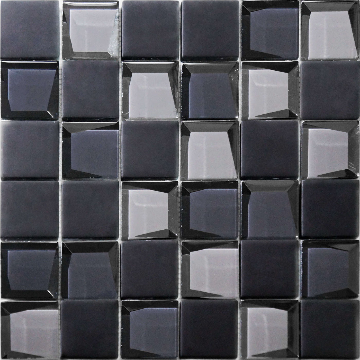 Bati Orient Mix 2 x 2 11.8" x 11.8" Glass & Marble Mosaic