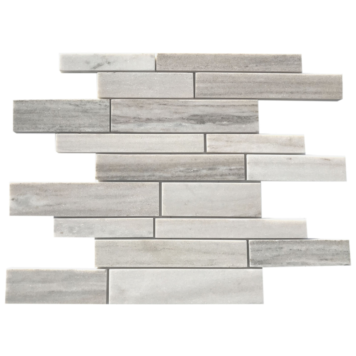 Patara Stone Marble Atrium 12" x 12" Marble Mosaic