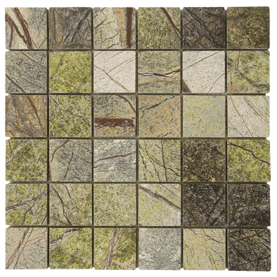 Bati Orient Marble 2 x 2 12" x 12" Marble Mosaic