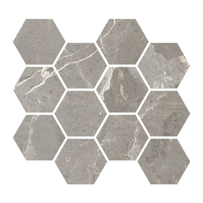 Milestone Absolute 3 x 3 Hexagon 9" x 11" Porcelain Mosaic