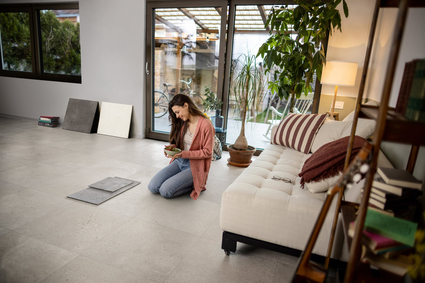Milestone Area 51 24" x 24" Porcelain Tile