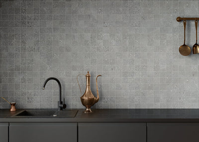 Milestone Area 51 2 x 2 12" x 12" Porcelain Mosaic