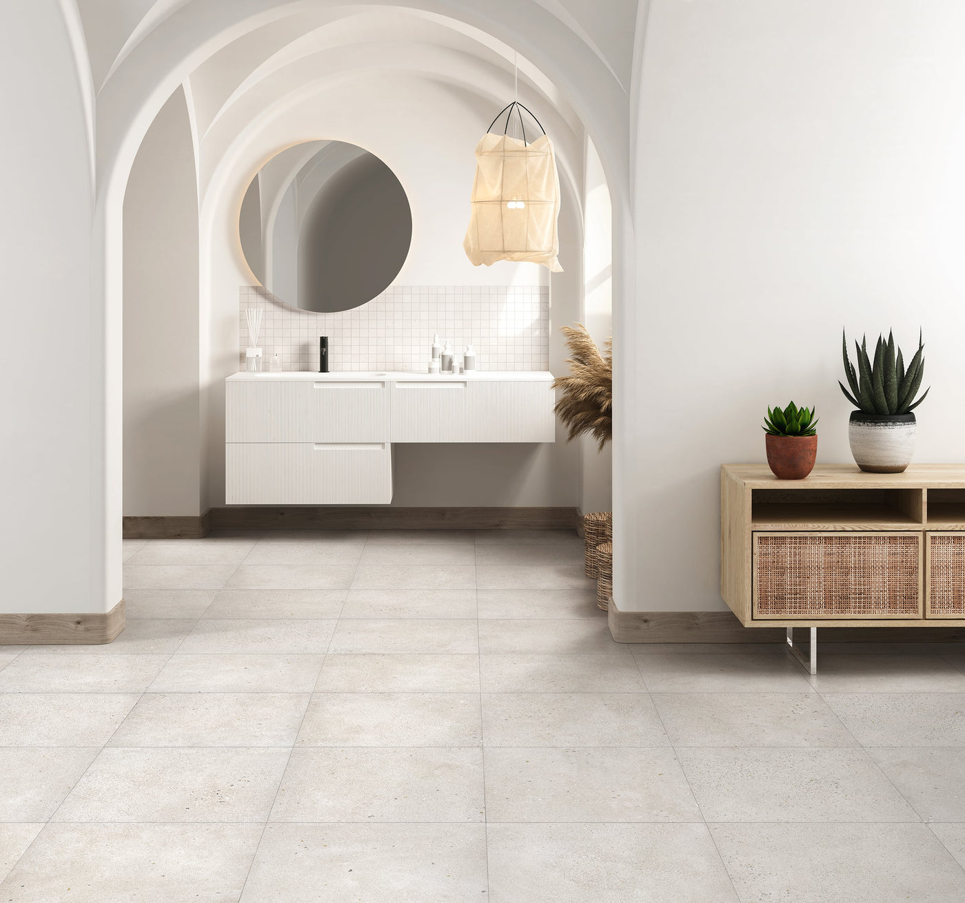 Milestone Area 51 24" x 24" Porcelain Tile