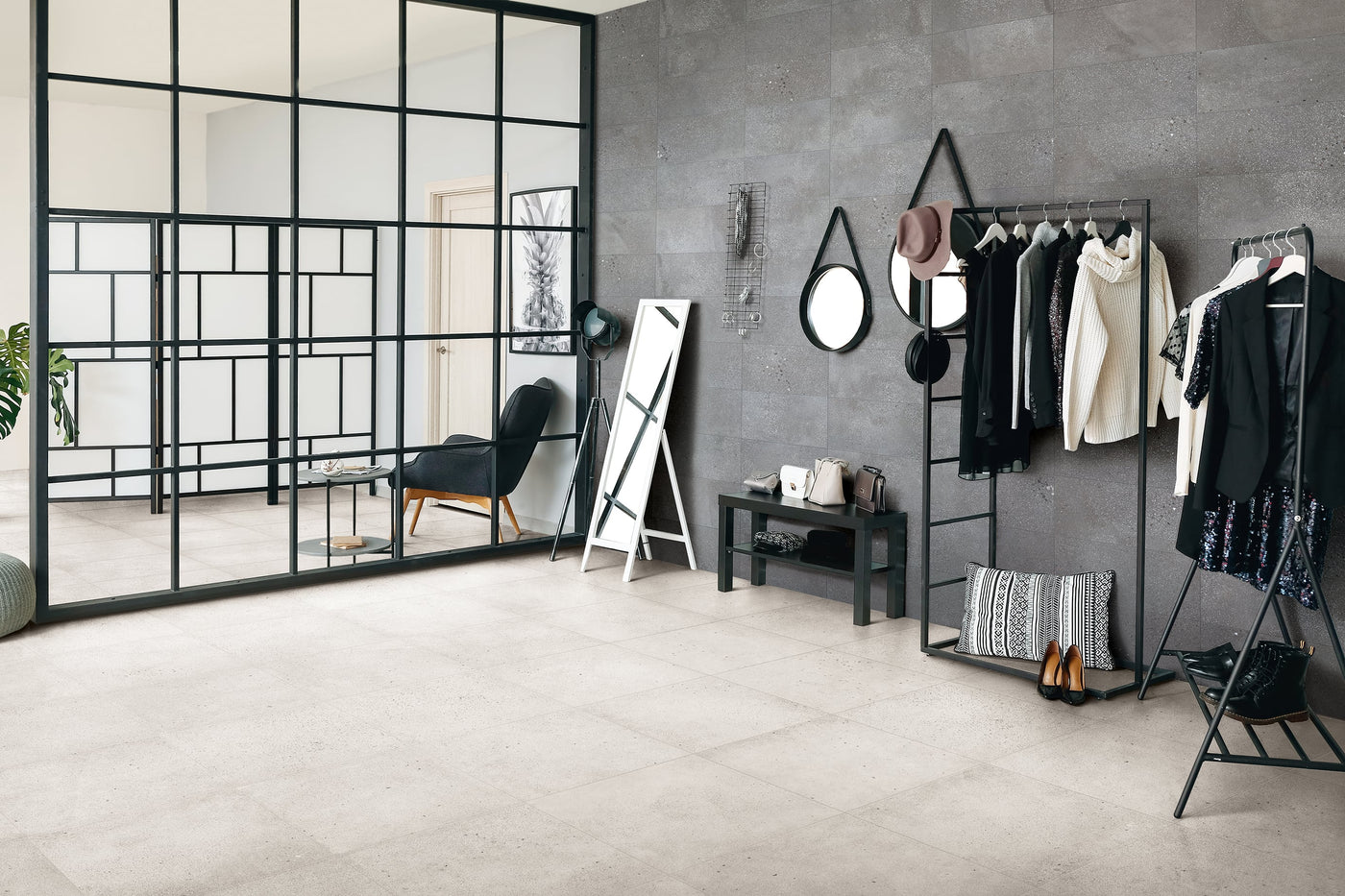 Milestone Area 51 24" x 24" Porcelain Tile
