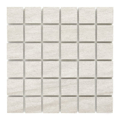 Milestone Basaltine 2 x 2 12" x 12" Porcelain Mosaic