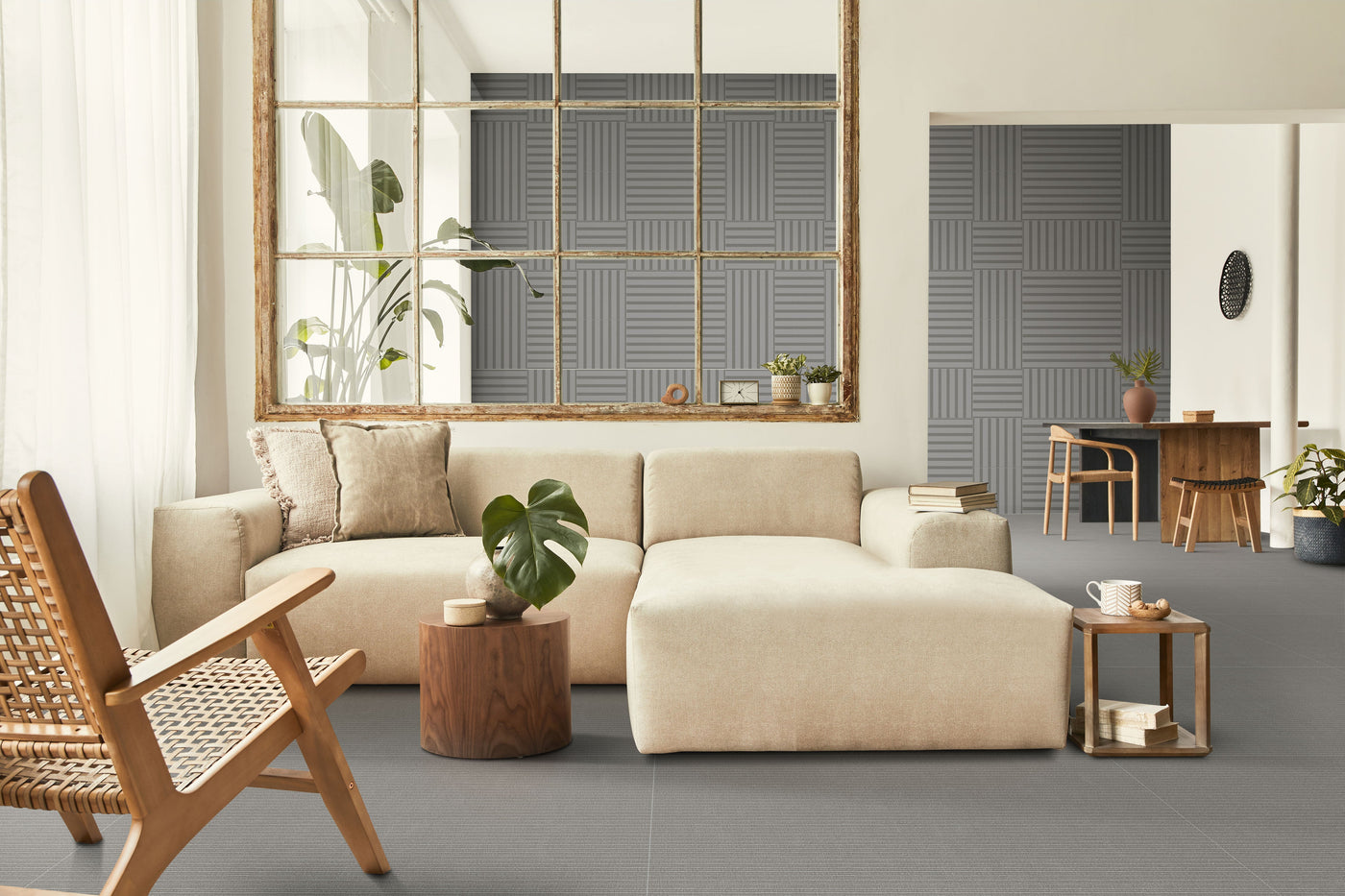 Milestone Bestow Saori 12" x 12" Porcelain Tile