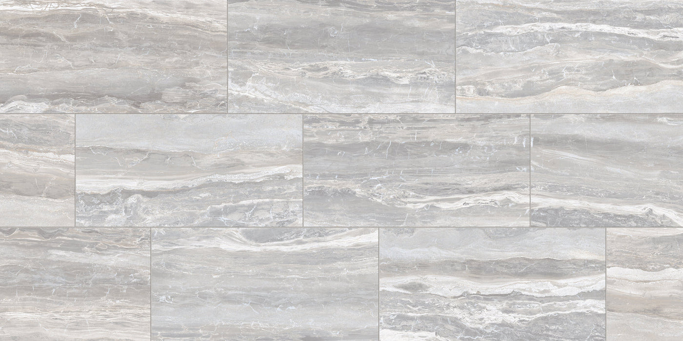 Milestone Breccia 3" x 12" Porcelain Tile