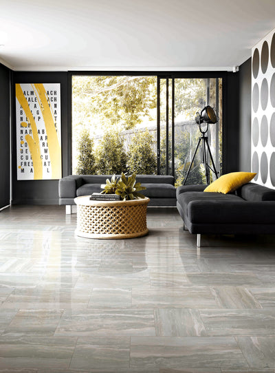 Milestone Breccia 12" x 24" Porcelain Tile